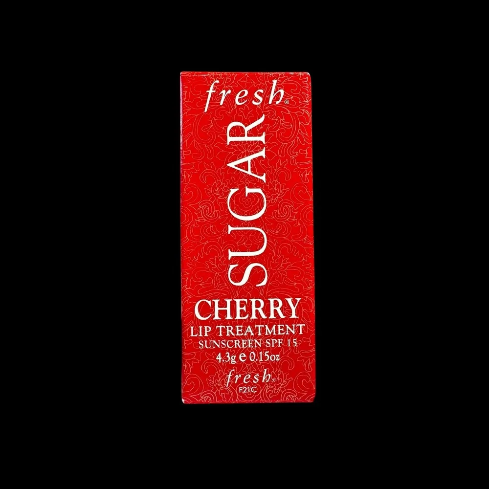 Fresh Sugar Cherry Tinted Lip Treatment Sunscreen SPF 15 Red 4.3g 0.15oz New Box